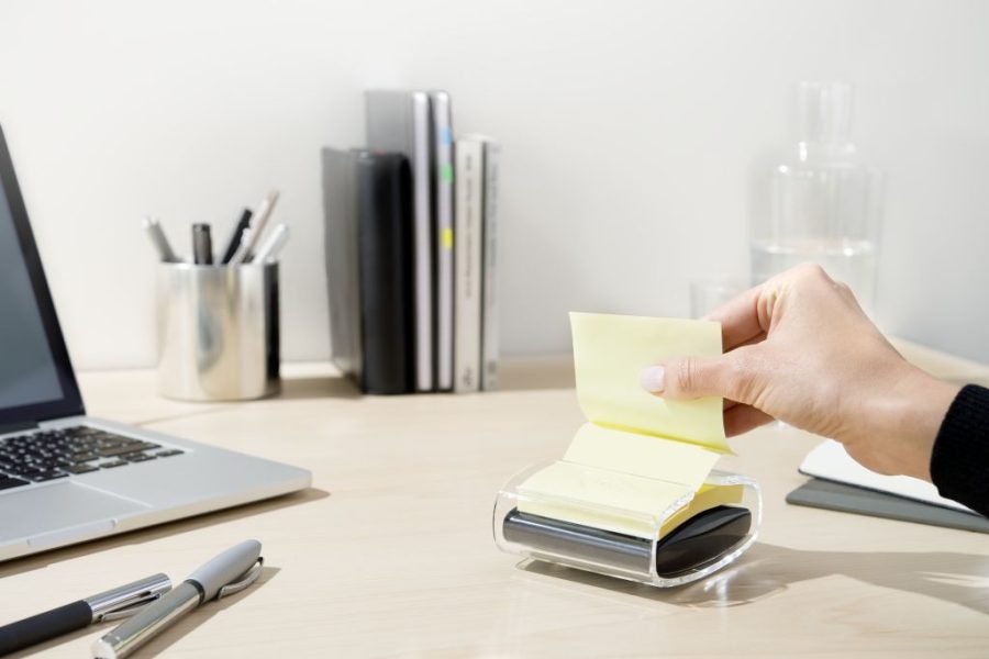 Dispenzor Post-it na Samolepiace Z-bločky PRO čierny - Image 2