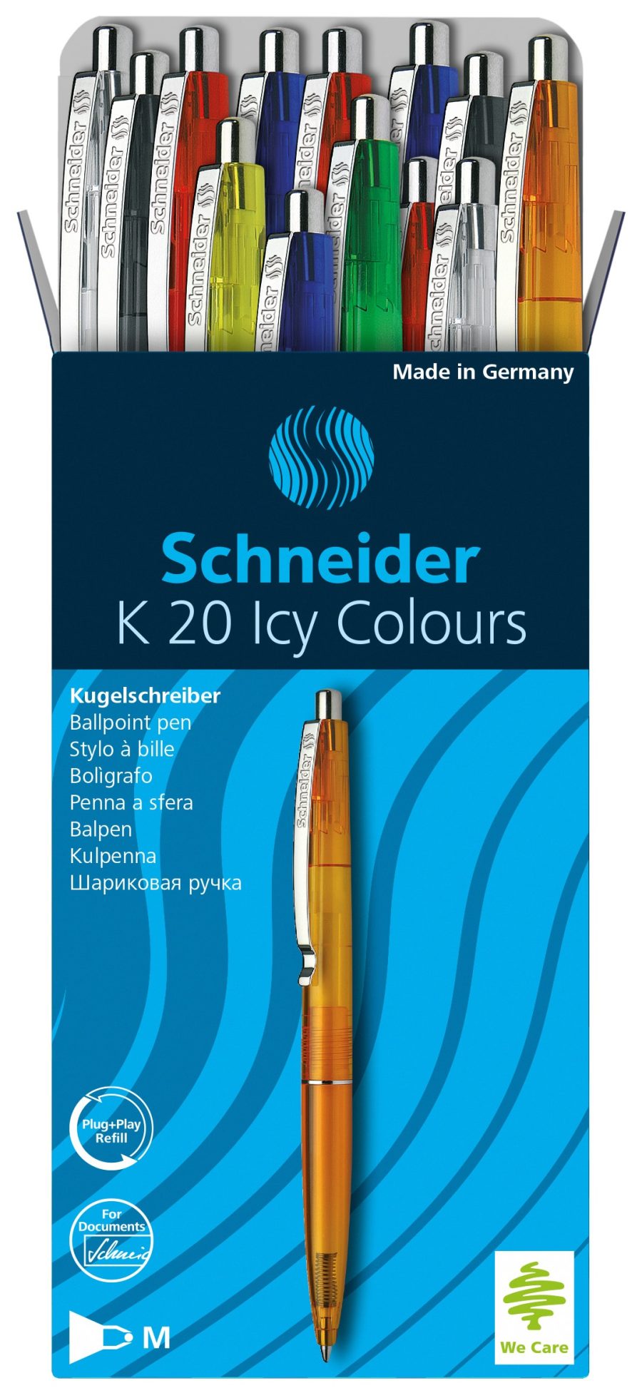 Guľôčkové pero Schneider K20 Icy mix farieb bal 20ks - Image 2