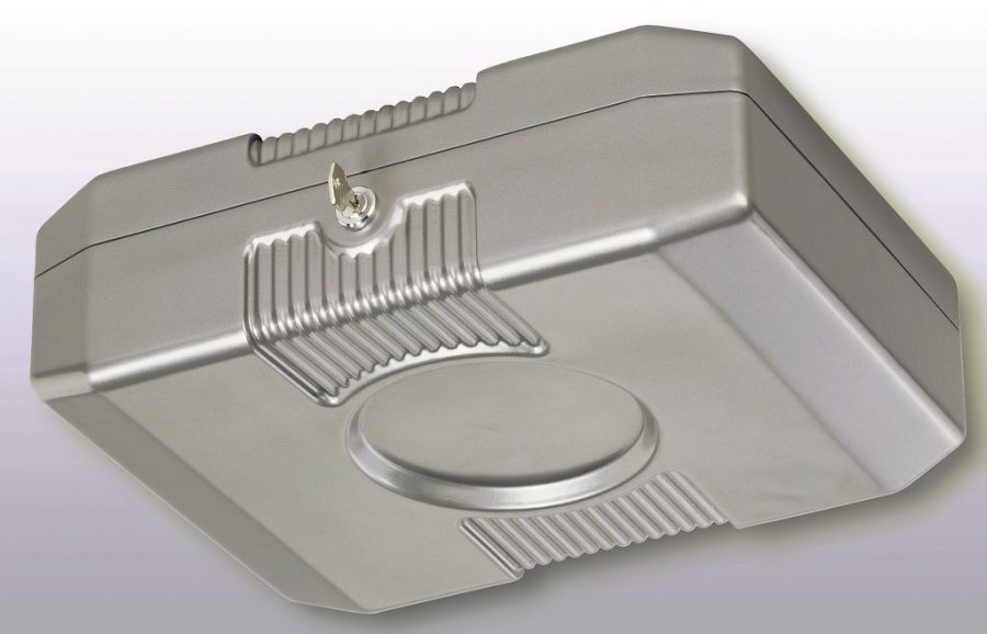 Euro-pokladnička DURABLE EUROBOXX 352x120x276mm strieborná - Image 8