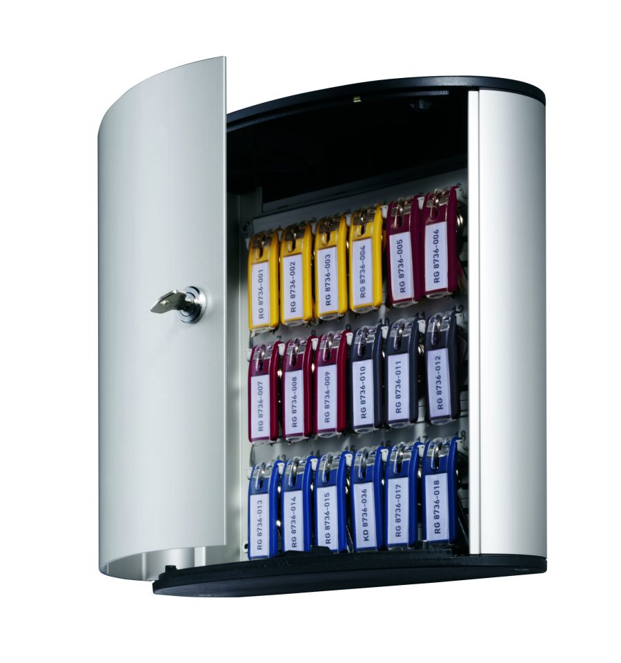 Skrinka na 18 kľúčov DURABLE KEY BOX 18 strieborná - Image 3