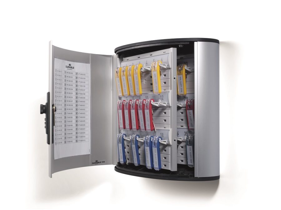 Skrinka na 36 kľúčov so zámkom na kód DURABLE KEY BOX CODE 36 strieborná - Image 2