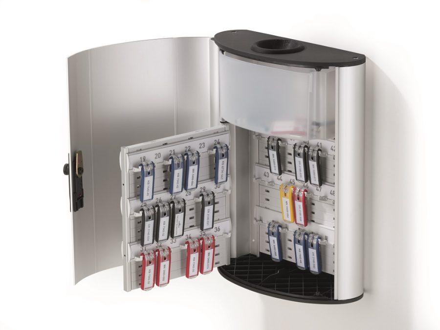 Skrinka na 54 kľúčov so zámkom na kód a vrchným otvorom DURABLE KEY BOX PLUS - Image 4