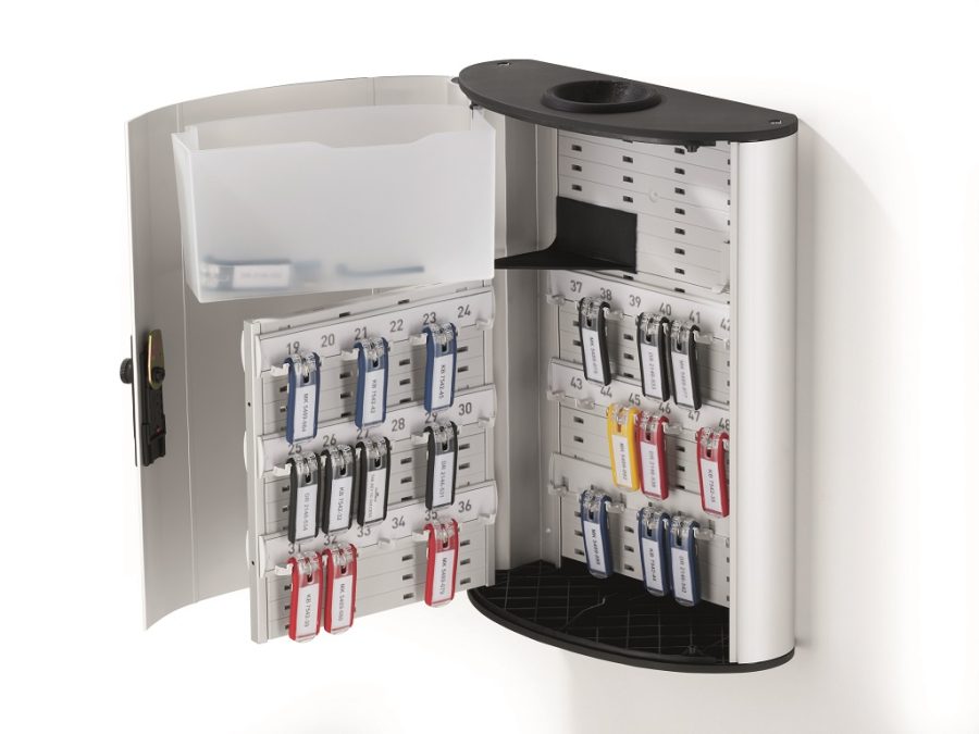 Skrinka na 54 kľúčov so zámkom na kód a vrchným otvorom DURABLE KEY BOX PLUS - Image 7