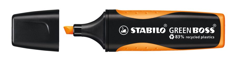Zvýrazňovač STABILO GREEN BOSS oranžový - Image 2