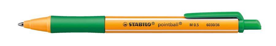 Guľôčkové pero STABILO pointball zelené - Image 7
