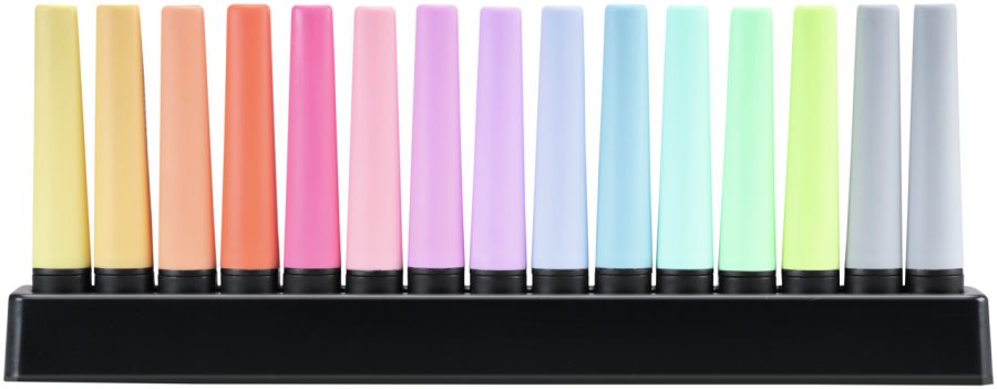 Sada zvýrazňovačov STABILO BOSS ORIGINAL Pastel 15 ks Stolný set so 14 rôznymi farbami - Image 3