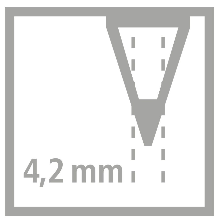Ceruzka STABILO ergonomická EASYgraph pre pravákov oranžová 12ks - Image 2