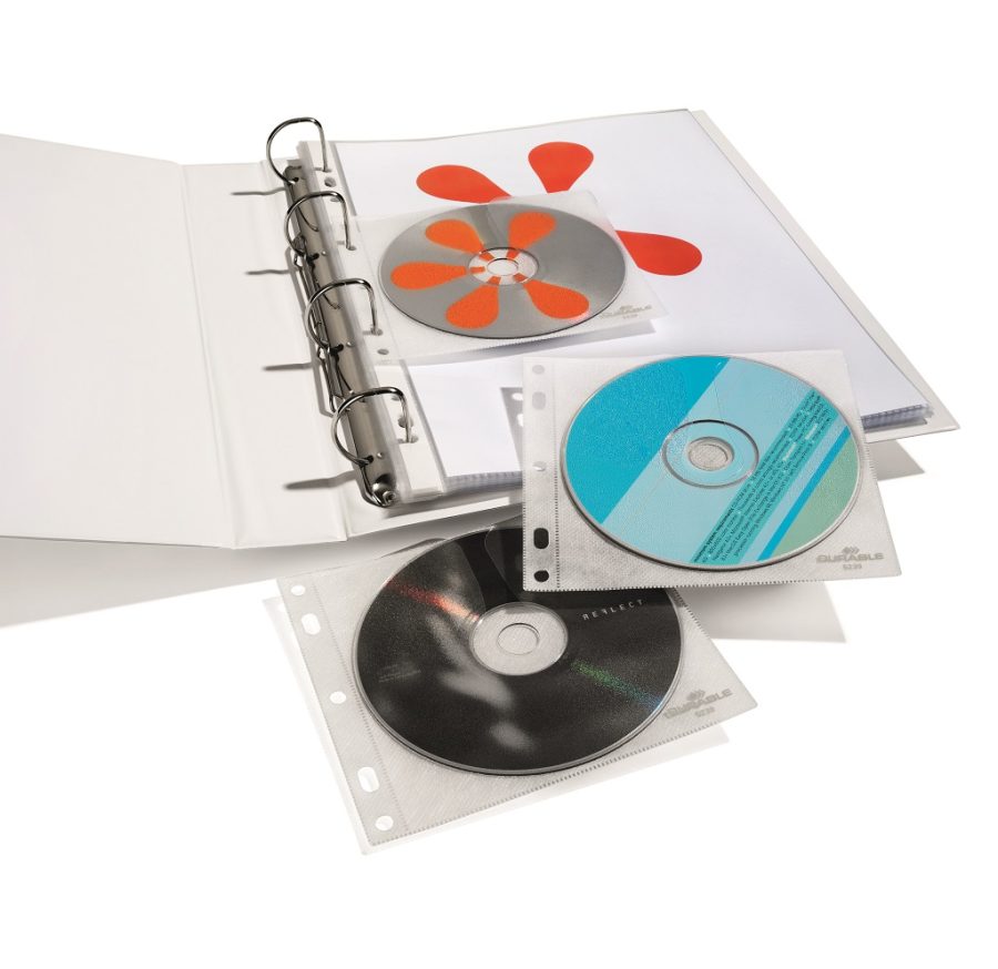 Vrecká na CD/DVD COVER FILE do zakladačov á10ks - Image 2