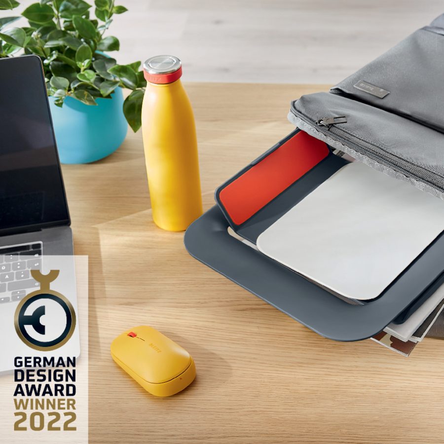Stojan pod notebook Leitz Cosy Ergo zamatový sivý - Image 6