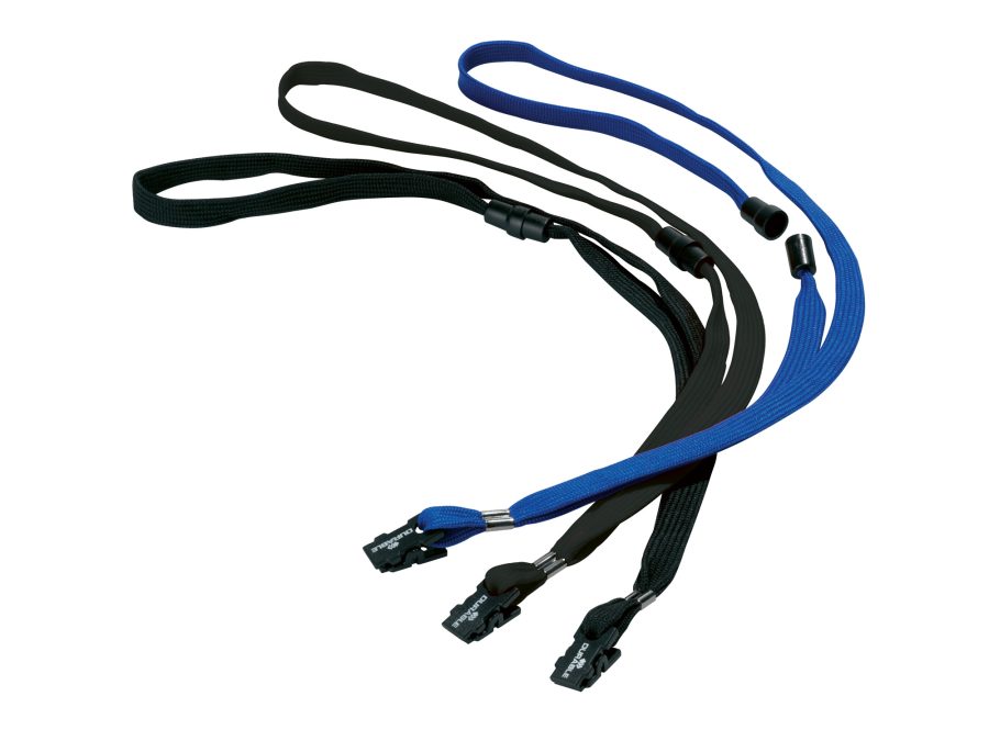 Závesný remienok DURABLE 10mm modrý 10ks - Image 2
