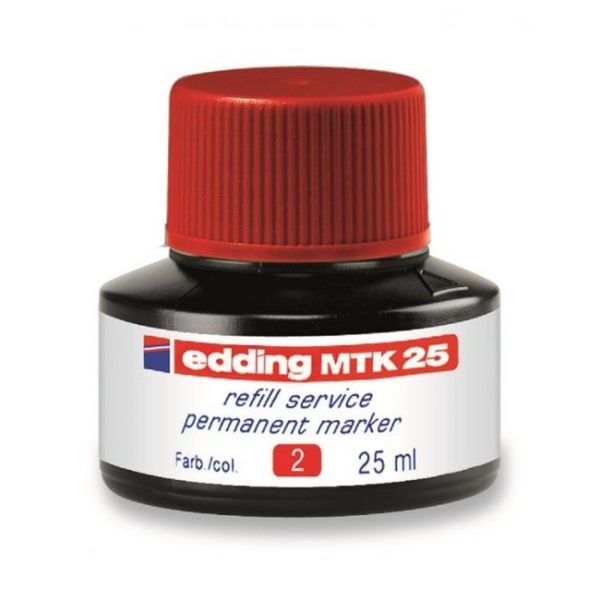Atrament edding MTK 25 červený