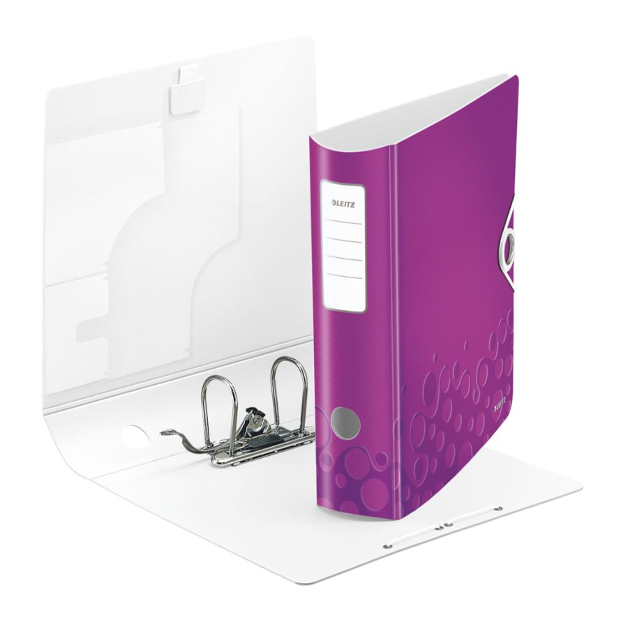 Zakladač pákový Leitz 180° Active WOW 8,2cm purpurový - Image 6