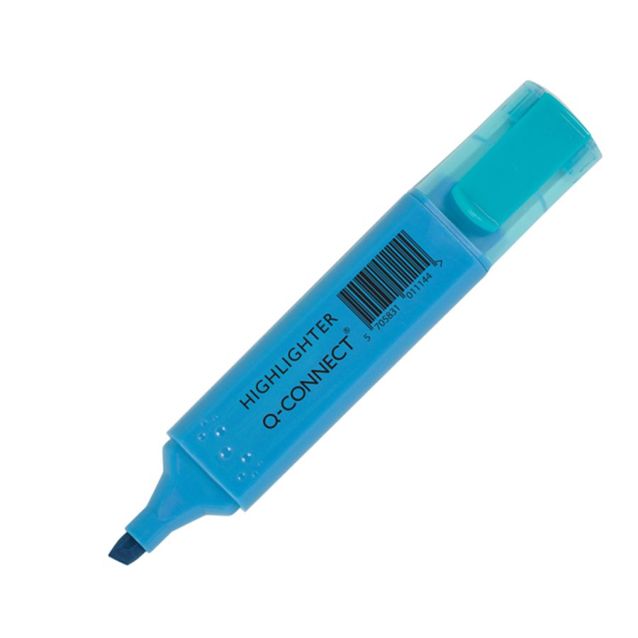Zvýrazňovač Q-CONNECT modrý - Image 2