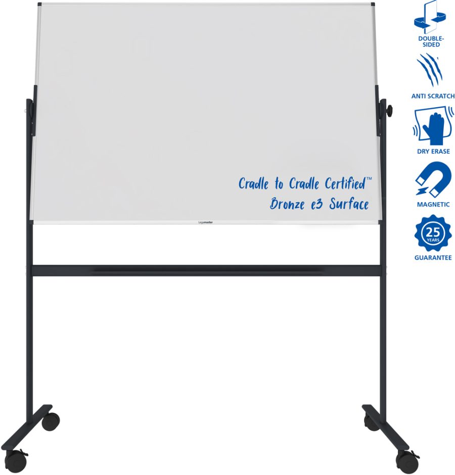 Rotačná tabuľa UNITE PLUS 100x150 cm s PODSTAVCOM - Image 3