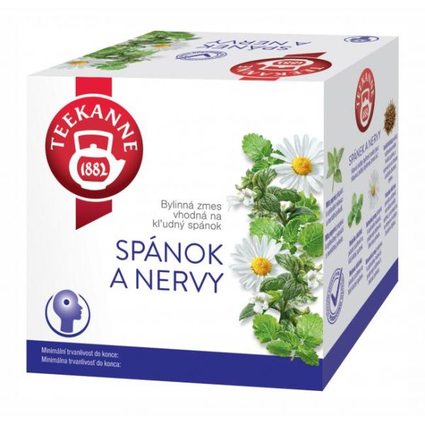 Čaj TEEKANNE bylinný Spánok a nervy HB 10 x 2g