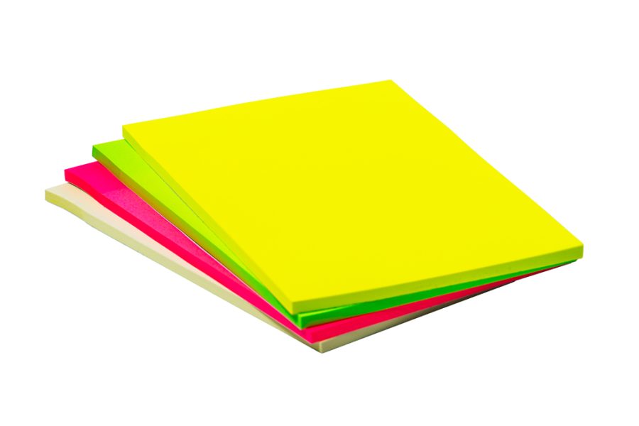 Samolepiaci bloček Q-CONNECT 150x203mm 4x45l mix farieb - Image 2