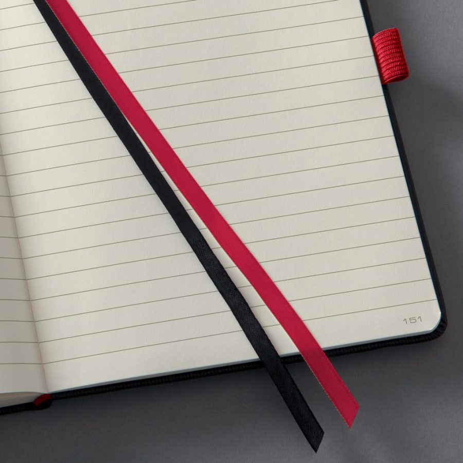 Zápisník CONCEPTUM Red Edition A4, linajkový čierno-červený - Image 2