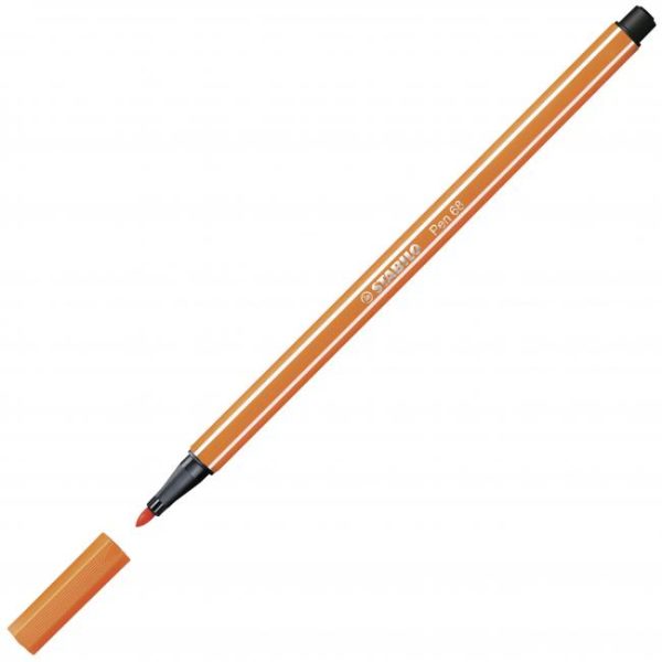 Popisovač STABILO Pen 68 rumelka svetlá
