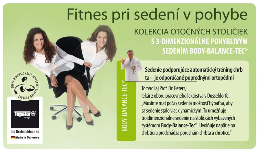 Kancelárska stolička SITNESS 10 modrá - Image 2