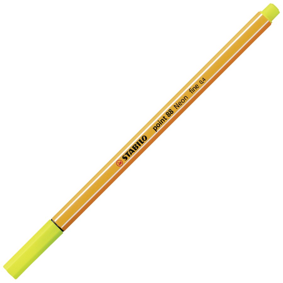 Liner STABILO Point 88 neon žltá - Image 2