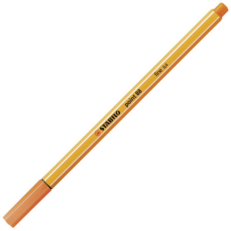 Liner STABILO Point 88 žltočervený - Image 2