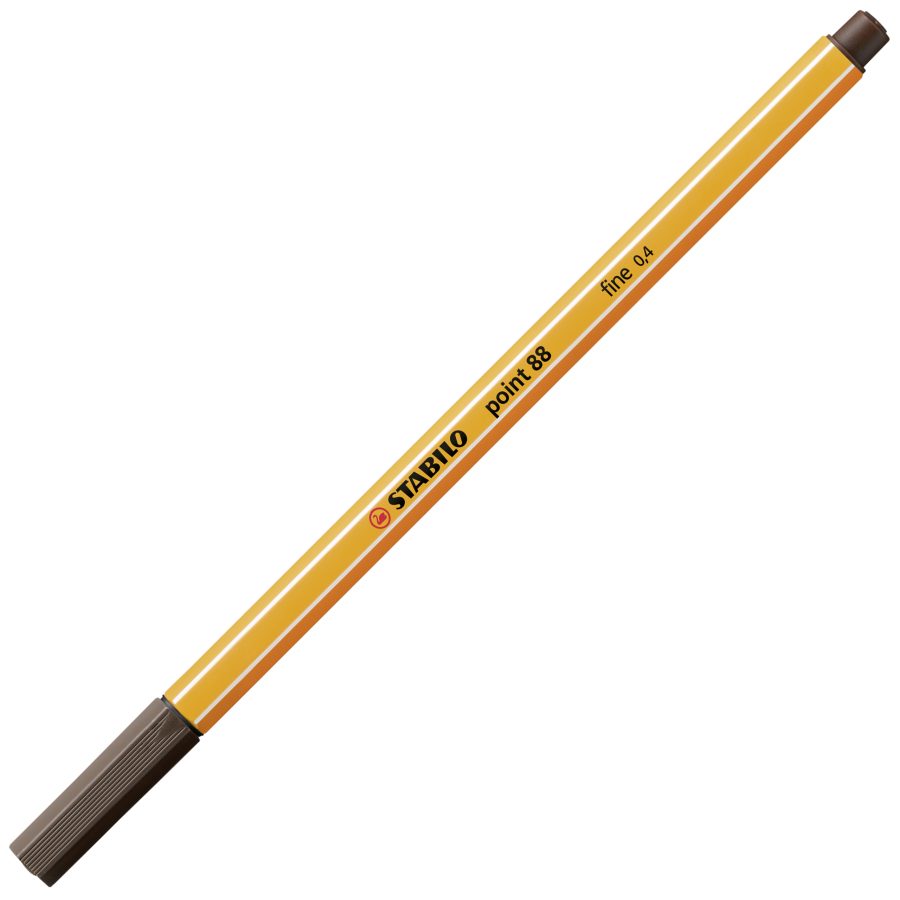 Liner STABILO Point 88 žltohnedý - Image 2