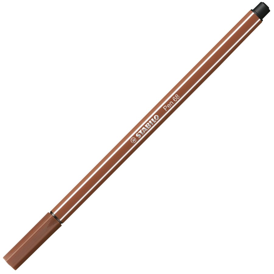 Popisovač STABILO Pen 68 červená hlinka - Image 2