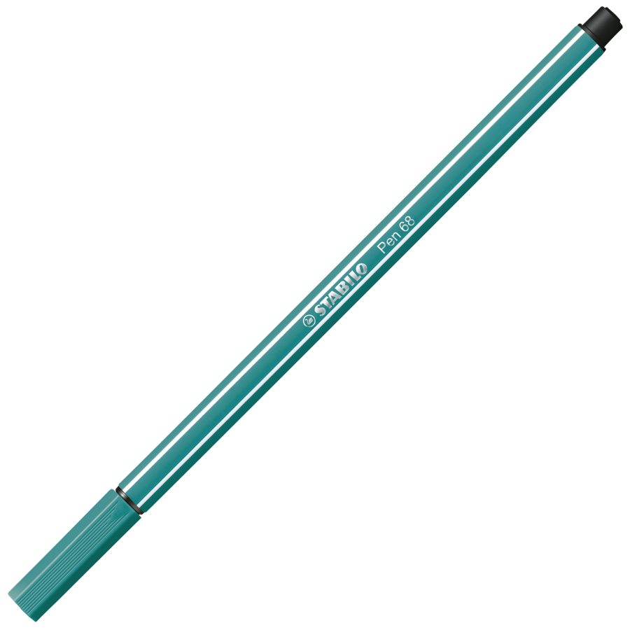 Popisovač STABILO Pen 68 tyrkysovo modrý - Image 2