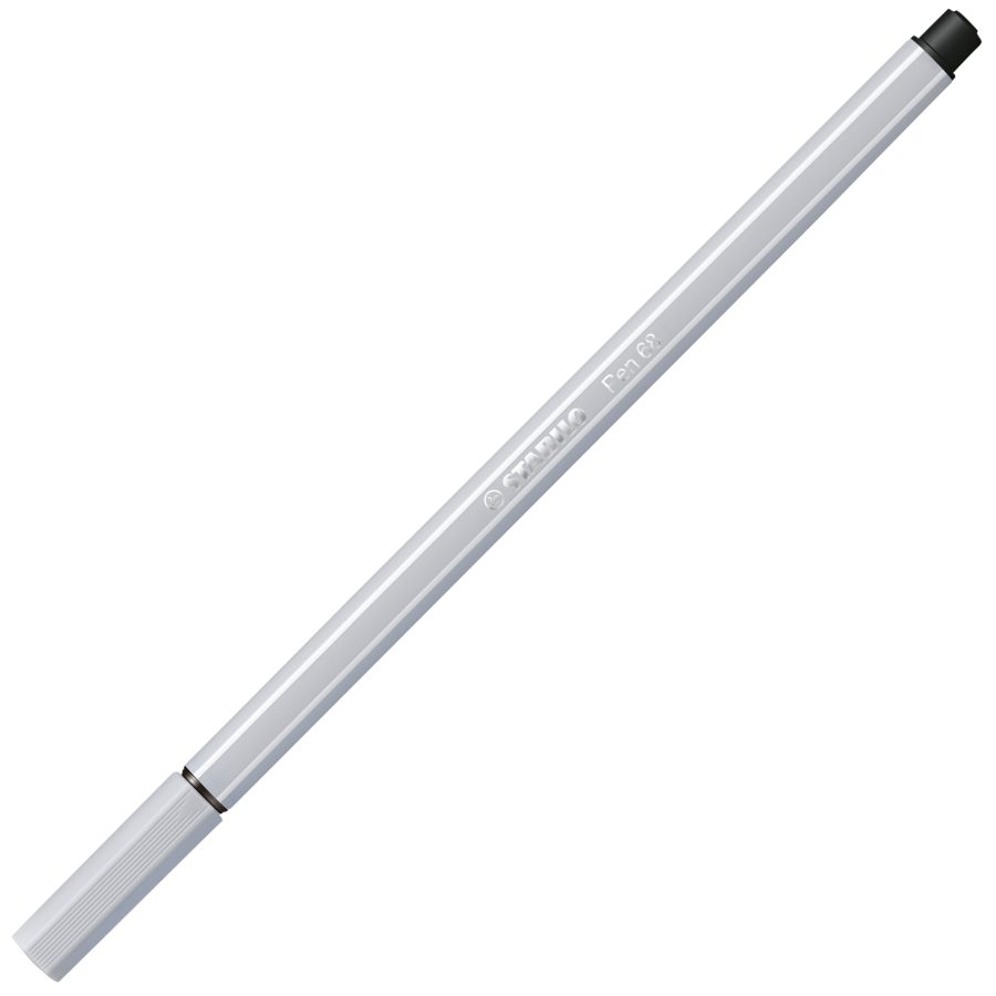 Popisovač STABILO Pen 68 svetlosivý - Image 2