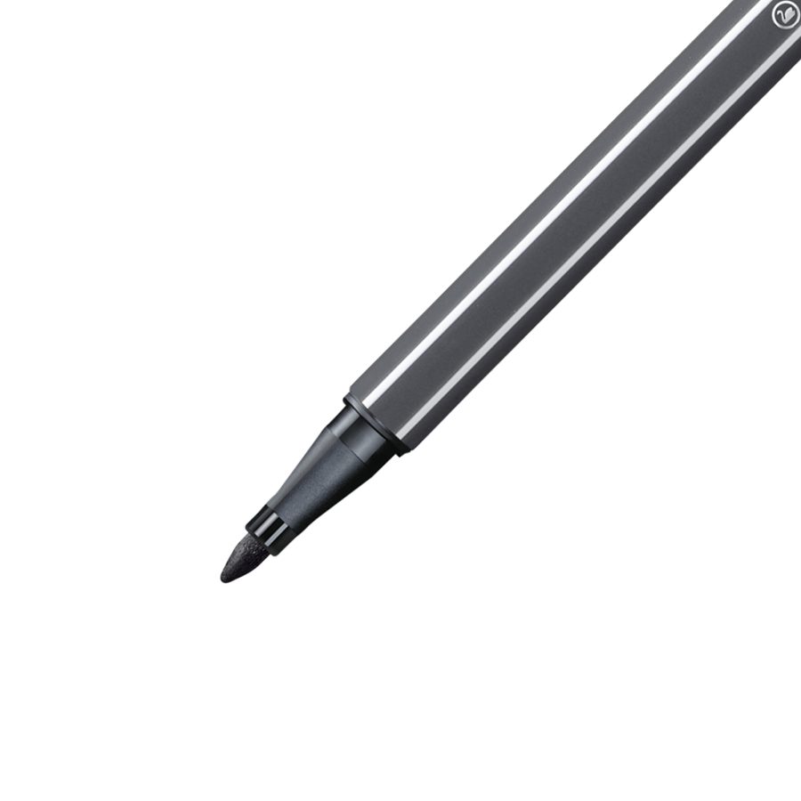 Popisovač STABILO Pen 68 čiernosivý - Image 3