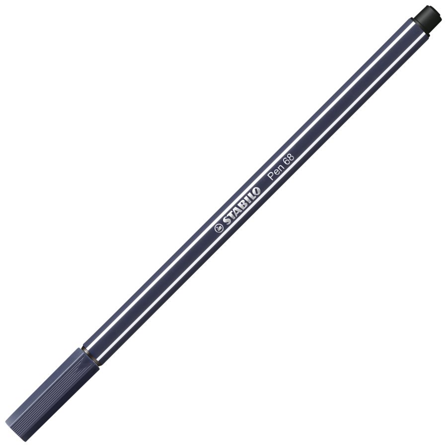 Popisovač STABILO Pen 68 paynový sivý - Image 2