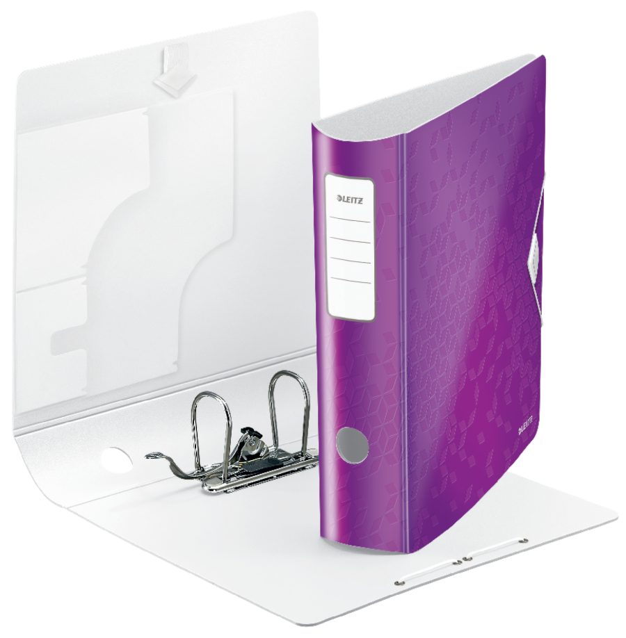 Zakladač pákový Leitz 180° Active WOW 8,2cm purpurový - Image 7