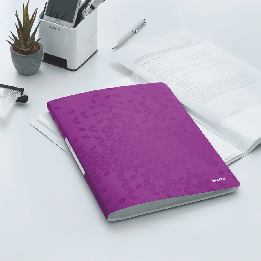 Katalógová kniha 20 Leitz WOW purpurová - Image 3