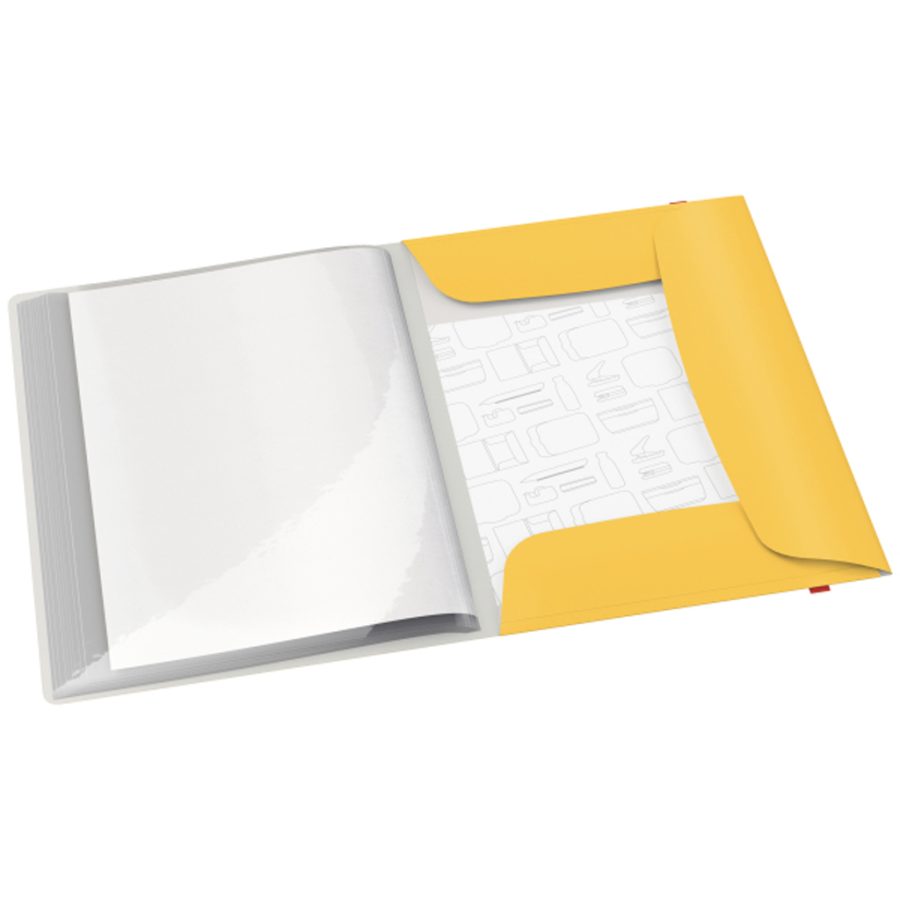 Katalógová kniha 20 Leitz Cosy teplá žltá - Image 4