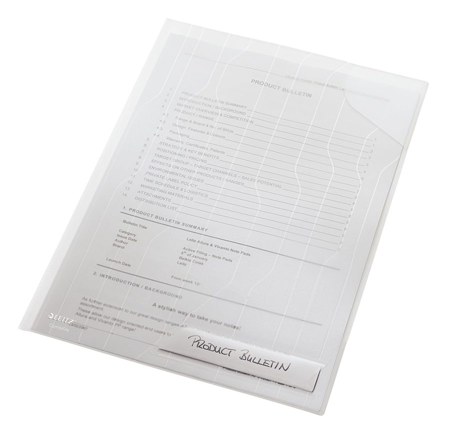 Závesný obal L Esselte CombiFiles priehľadný - Image 2