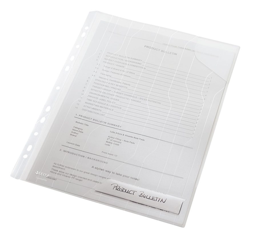 Závesný obal L Esselte CombiFiles priehľadný - Image 3