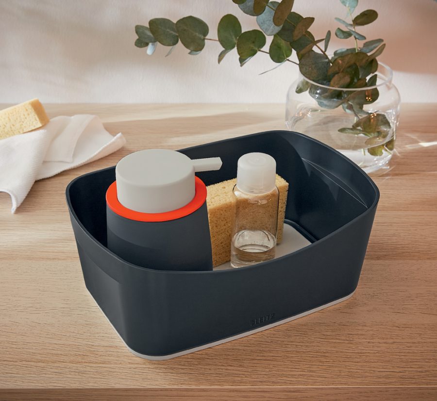 Stolný box Leitz MyBox Cosy zamatový sivý - Image 2