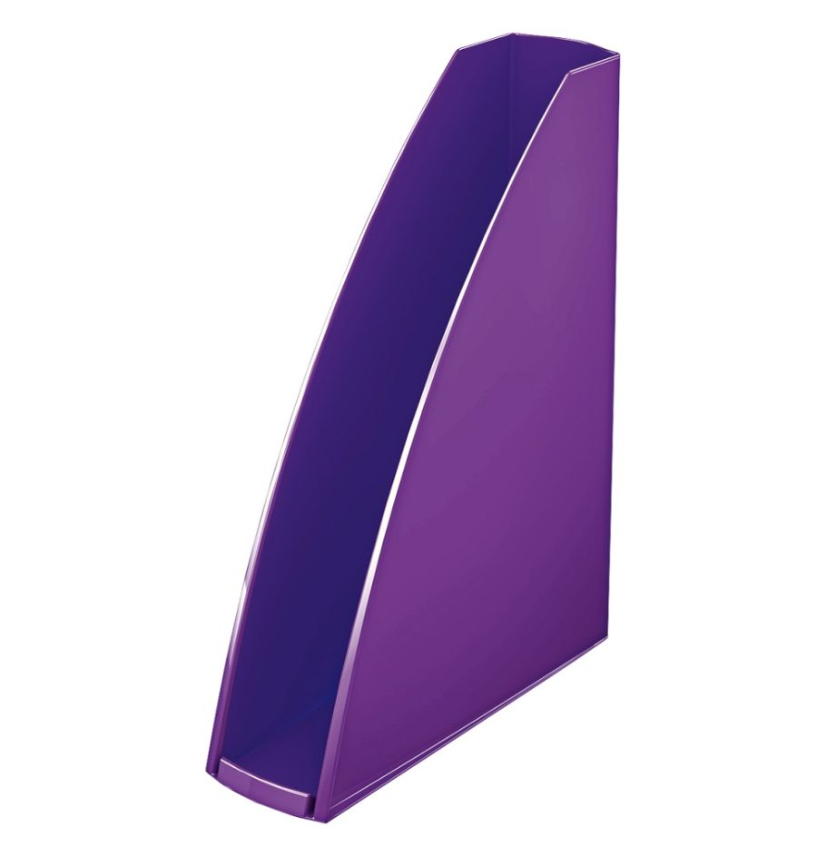 Stojan na časopisy Leitz WOW purpurový - Image 2