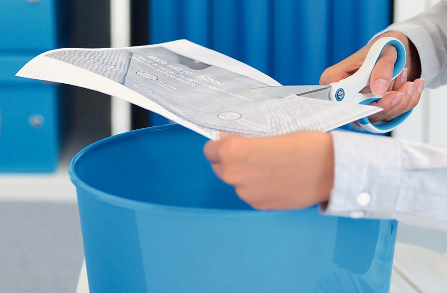 Kôš plastový Leitz WOW 15 ℓ modrý - Image 2