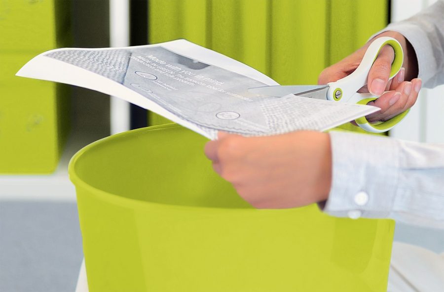 Kôš plastový Leitz WOW 15 ℓ zelený - Image 2