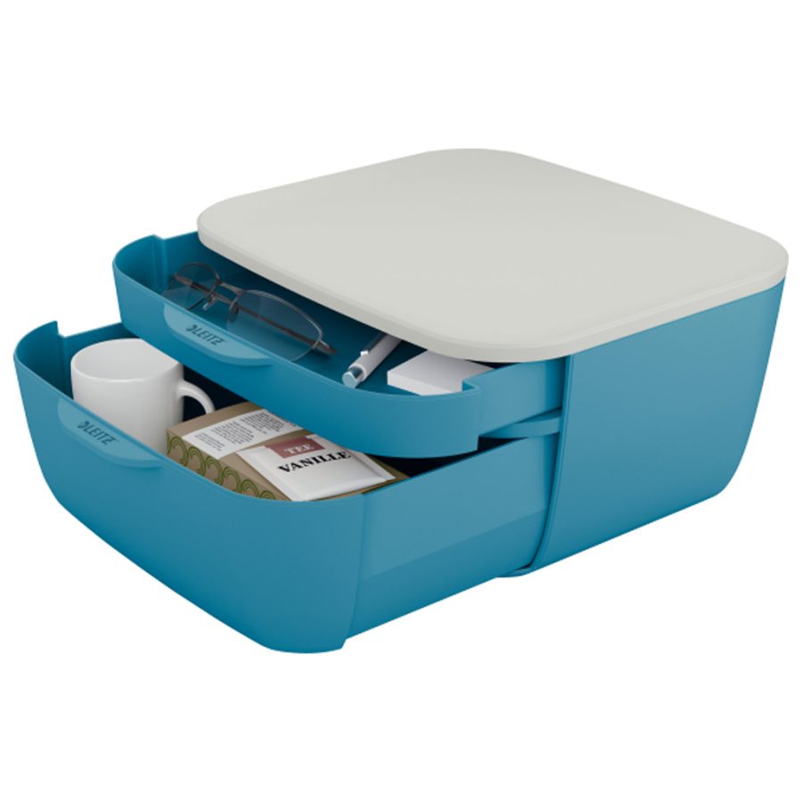 Zásuvkový box Leitz Cosy kľudný modrý - Image 6