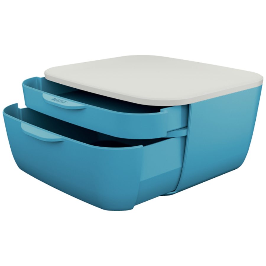 Zásuvkový box Leitz Cosy kľudný modrý - Image 2