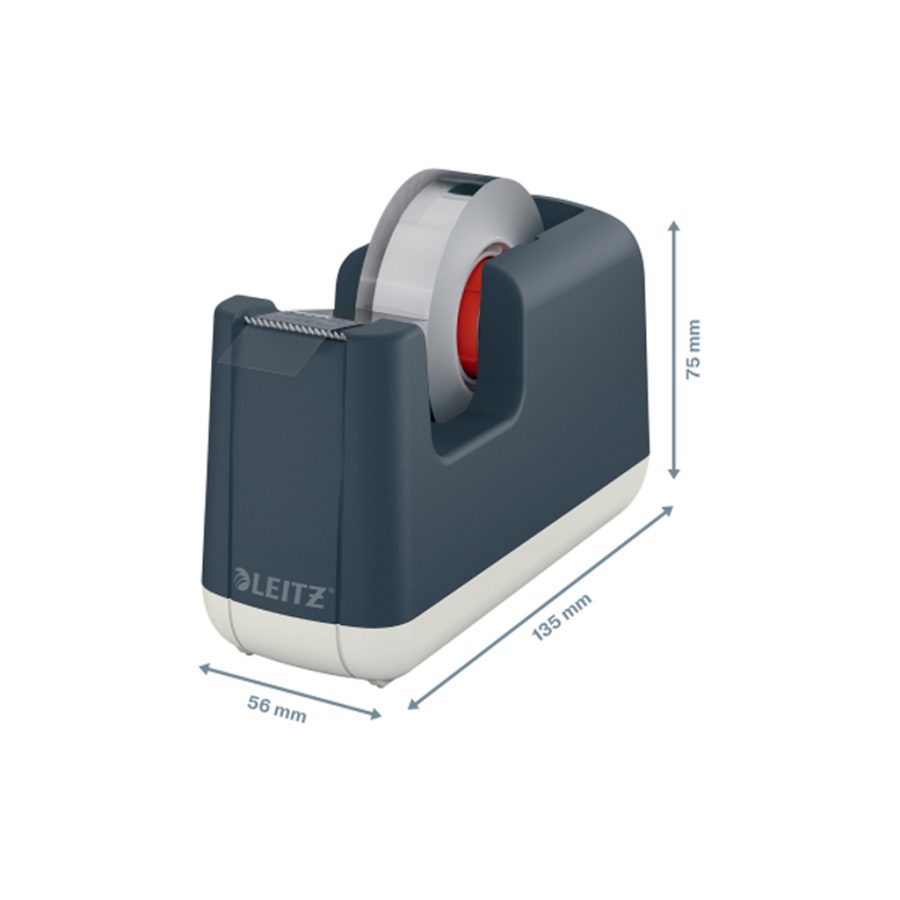 Dispenzor na lepiace pásky Leitz Cosy zamatový sivý - Image 3