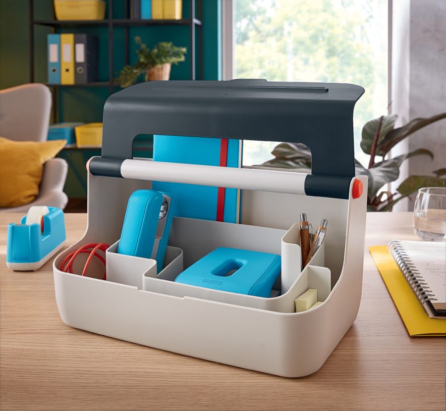Prenosný box Leitz Cosy MyBox zamatová sivá - Image 10