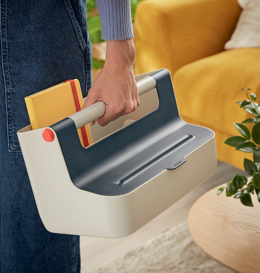 Prenosný box Leitz Cosy MyBox zamatová sivá - Image 2
