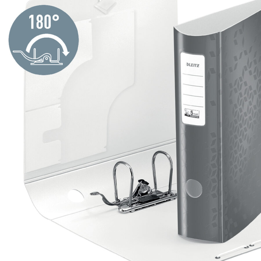 Zakladač pákový Leitz 180° Active WOW 8,2 červený - Image 9