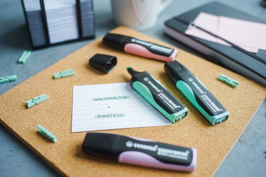 Zvýrazňovač STABILO GREEN BOSS Pastel pastelová ružová - Image 4