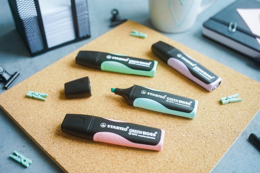 Zvýrazňovač STABILO GREEN BOSS Pastel pastelová ružová - Image 5