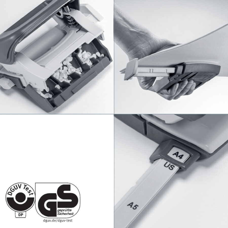 Dierovačka Leitz NeXXT 5060 mini červená - Image 8