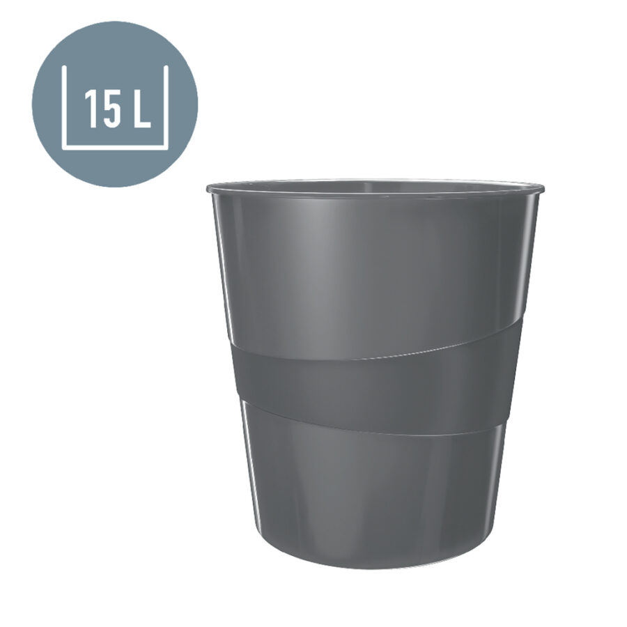 Kôš plastový Leitz WOW 15 ℓ červený - Image 7